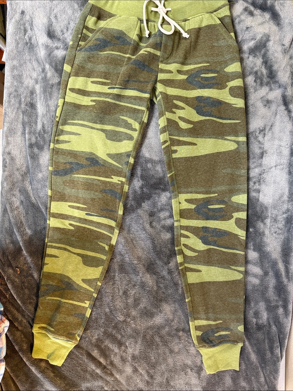 Alternative Green Camo adult Jogger Sweatpants